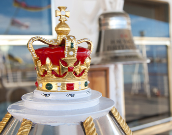 Royal Yacht Britannia Details Crown