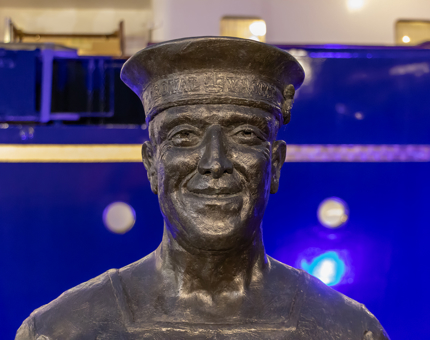 A state of the longest serving Royal Yachtsmen, Norrie.