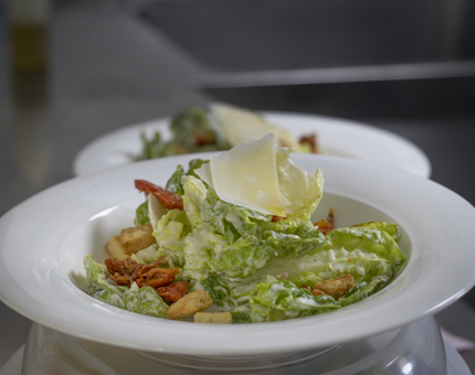 A Caesar salad. 