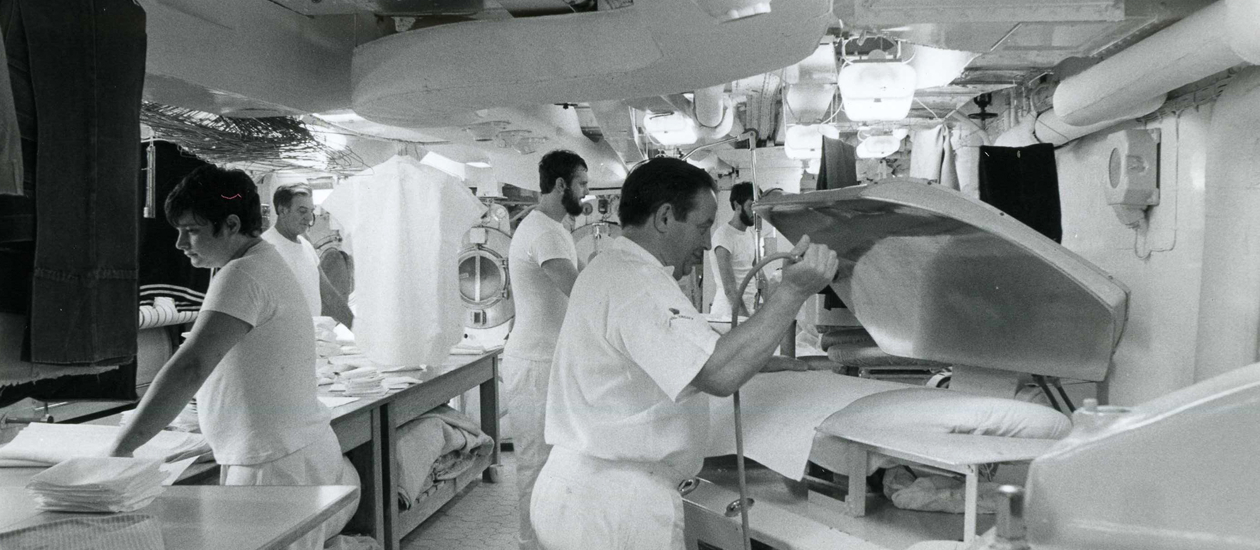 Royal Yacht Britannia Laundry Room