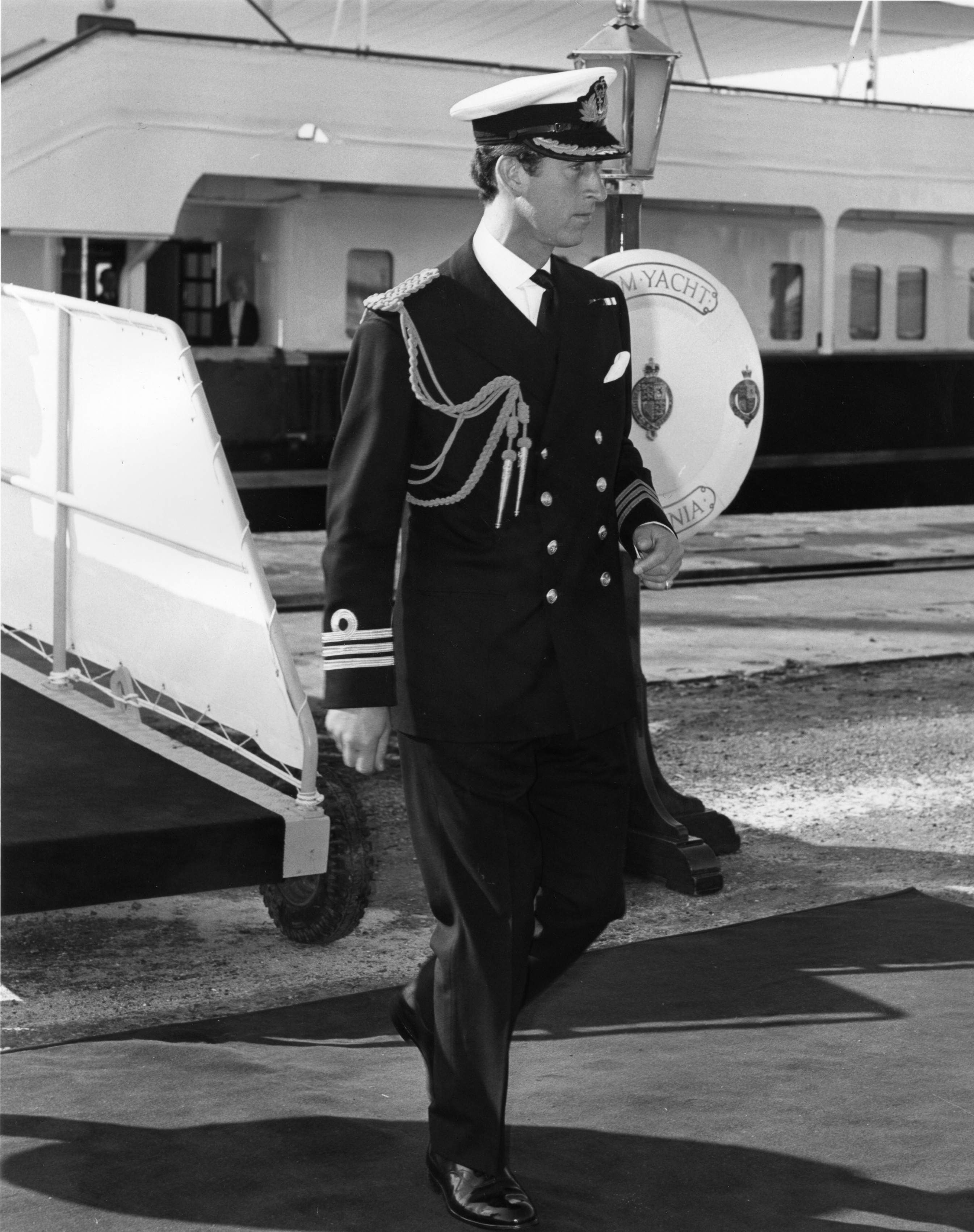 © Crown Copyright. Prince Charles in uniform. 