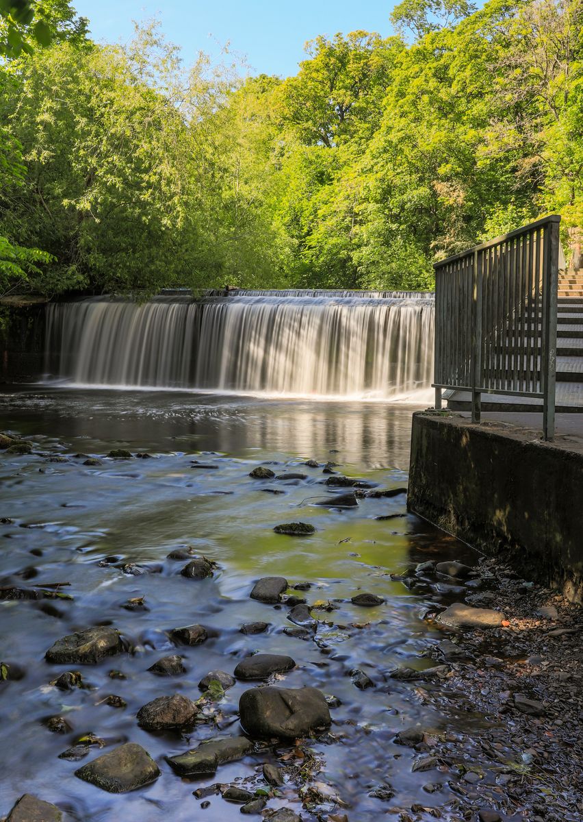The Water of Leith in Edinburgh.